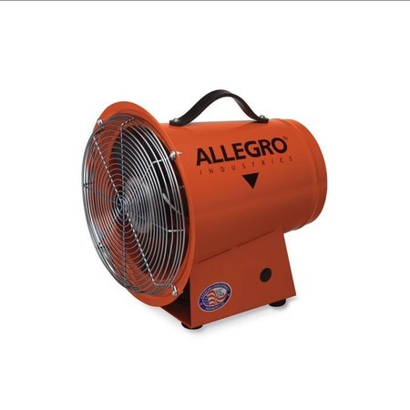 ALLEGRO INDUSTRIES 8 Axial Ac Metal Blower, 220V50 Hz, 9513E 9513-E